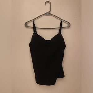 Black tank top